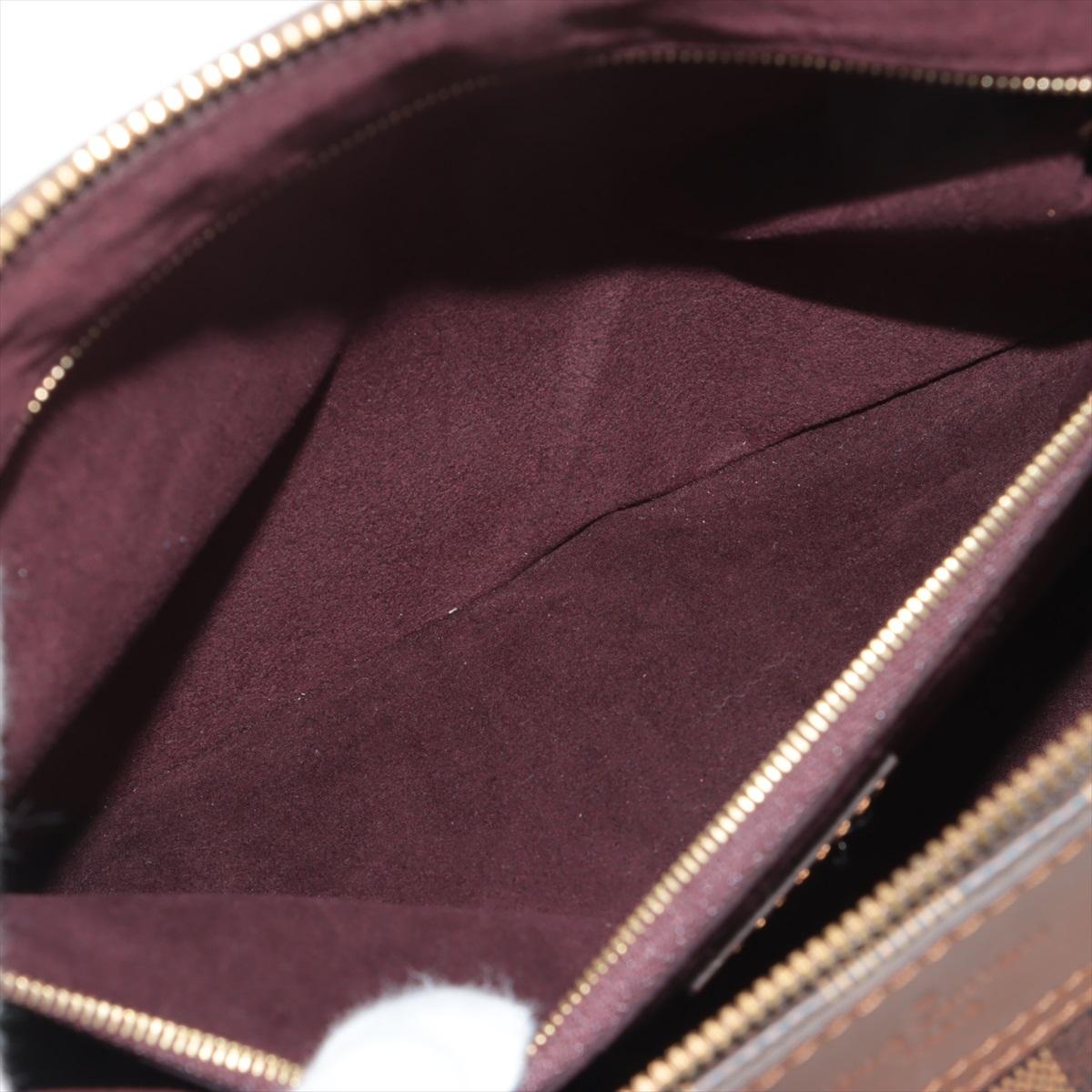 Louis Vuitton Damier Ebene Greenwich Two - Way Handbag For Sale 6