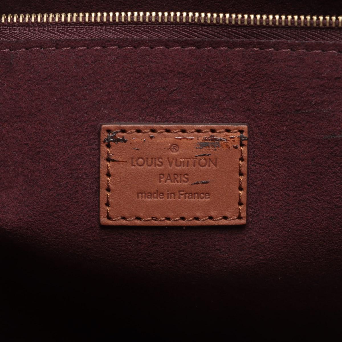 Louis Vuitton Damier Ebene Greenwich Two - Way Handbag For Sale 9