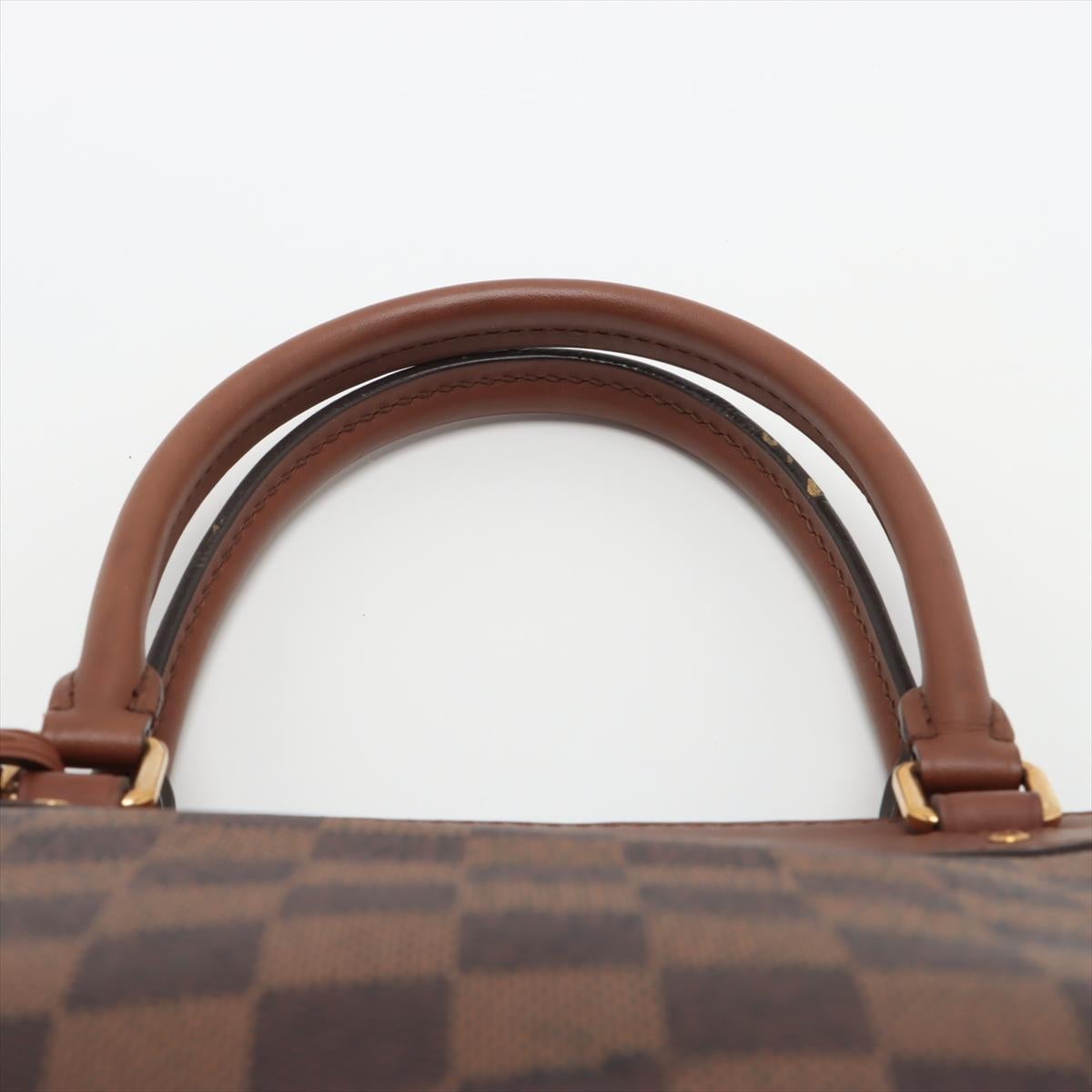 Louis Vuitton Damier Ebene Greenwich Two - Way Handbag For Sale 3
