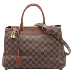 Louis Vuitton Damier Ebene Greenwich Two - Way Handbag