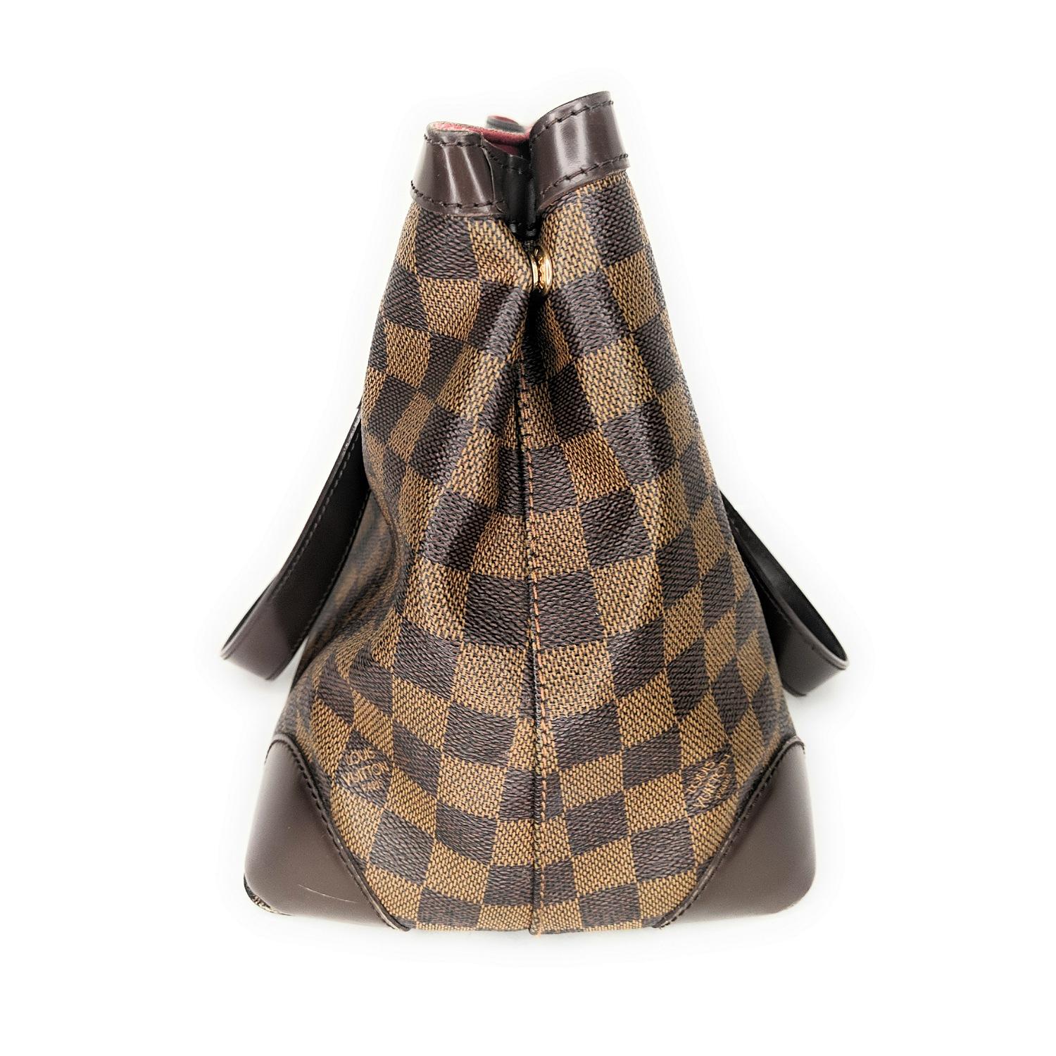 Louis Vuitton Damier Ebene Hampstead PM Shoulder Bag In Good Condition In Scottsdale, AZ