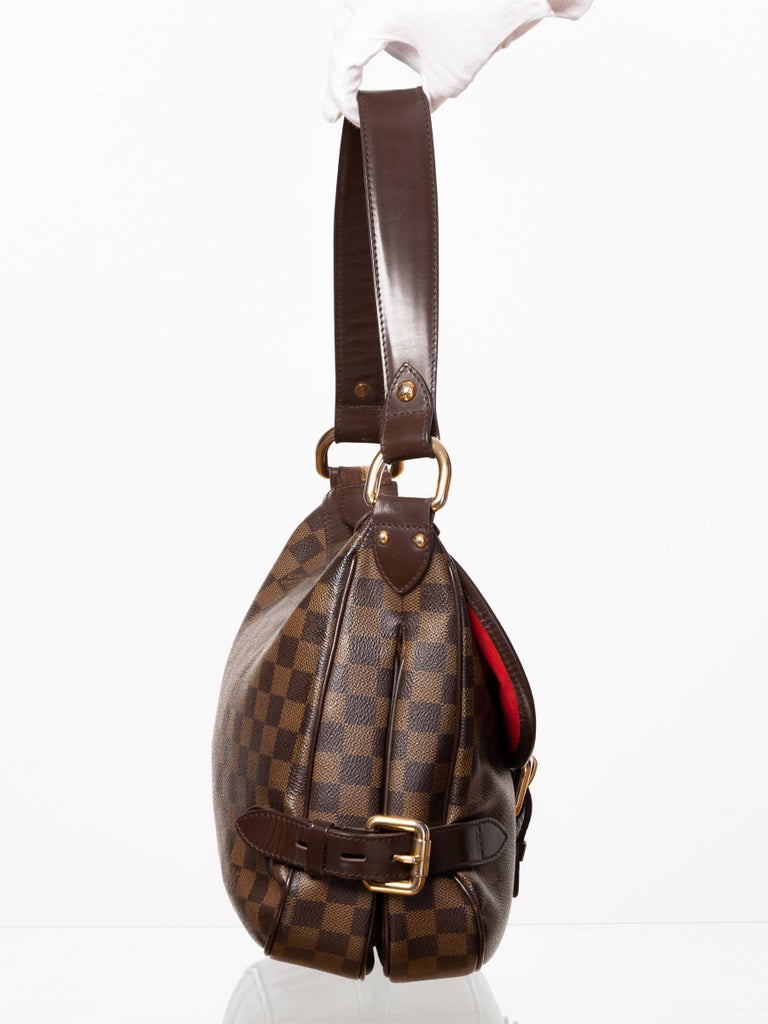 Black Louis Vuitton Damier Ebene Highbury Bag For Sale