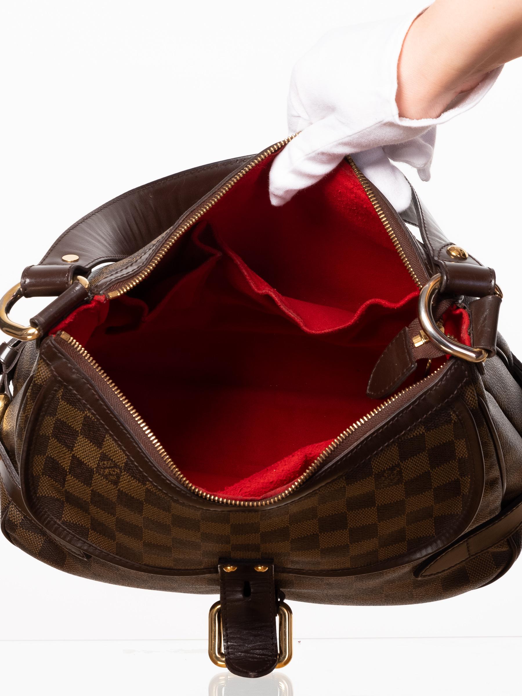 Women's Louis Vuitton Damier Ebene Highbury Bag
