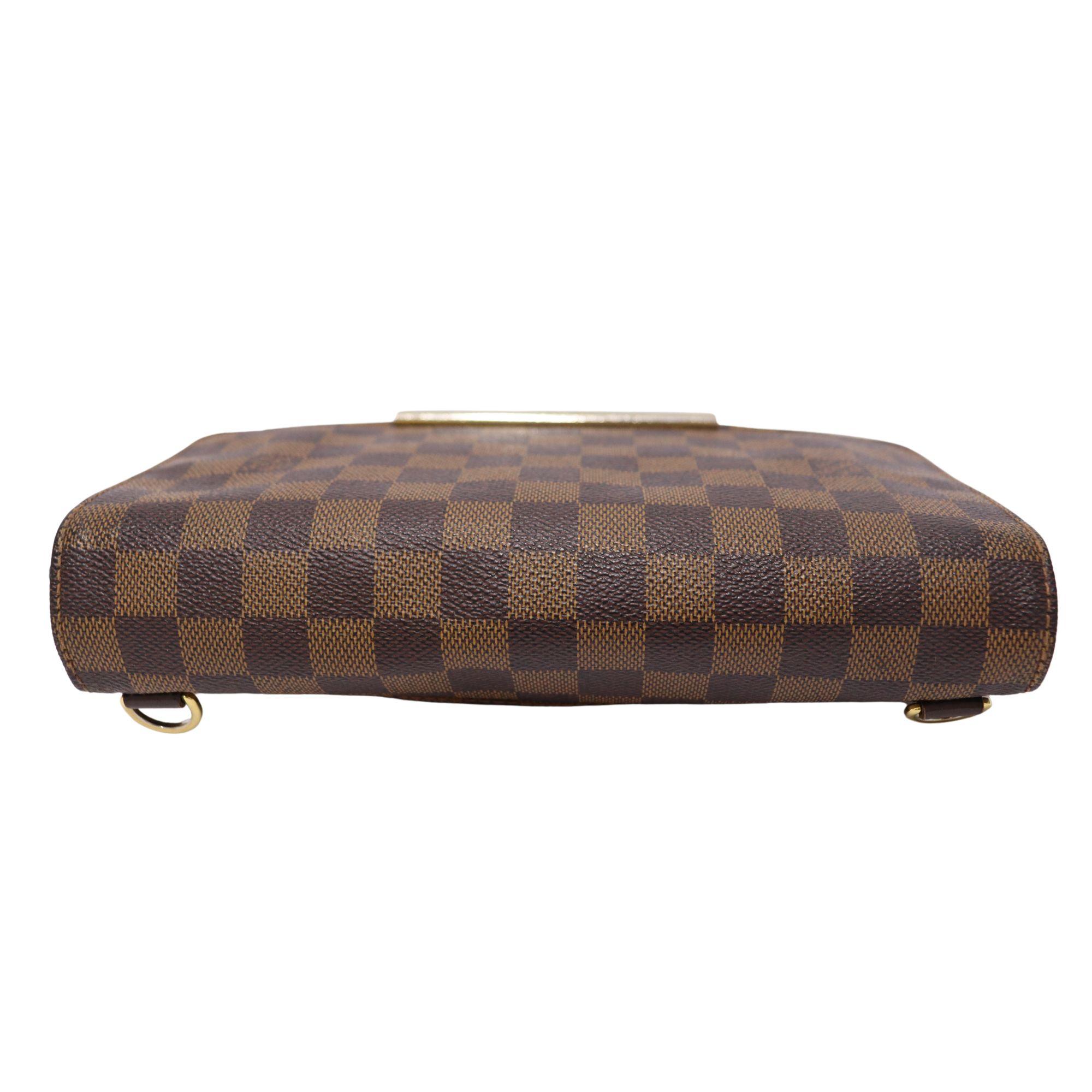 Louis Vuitton Damier Ebene Hoxton Shoulder Bag 1