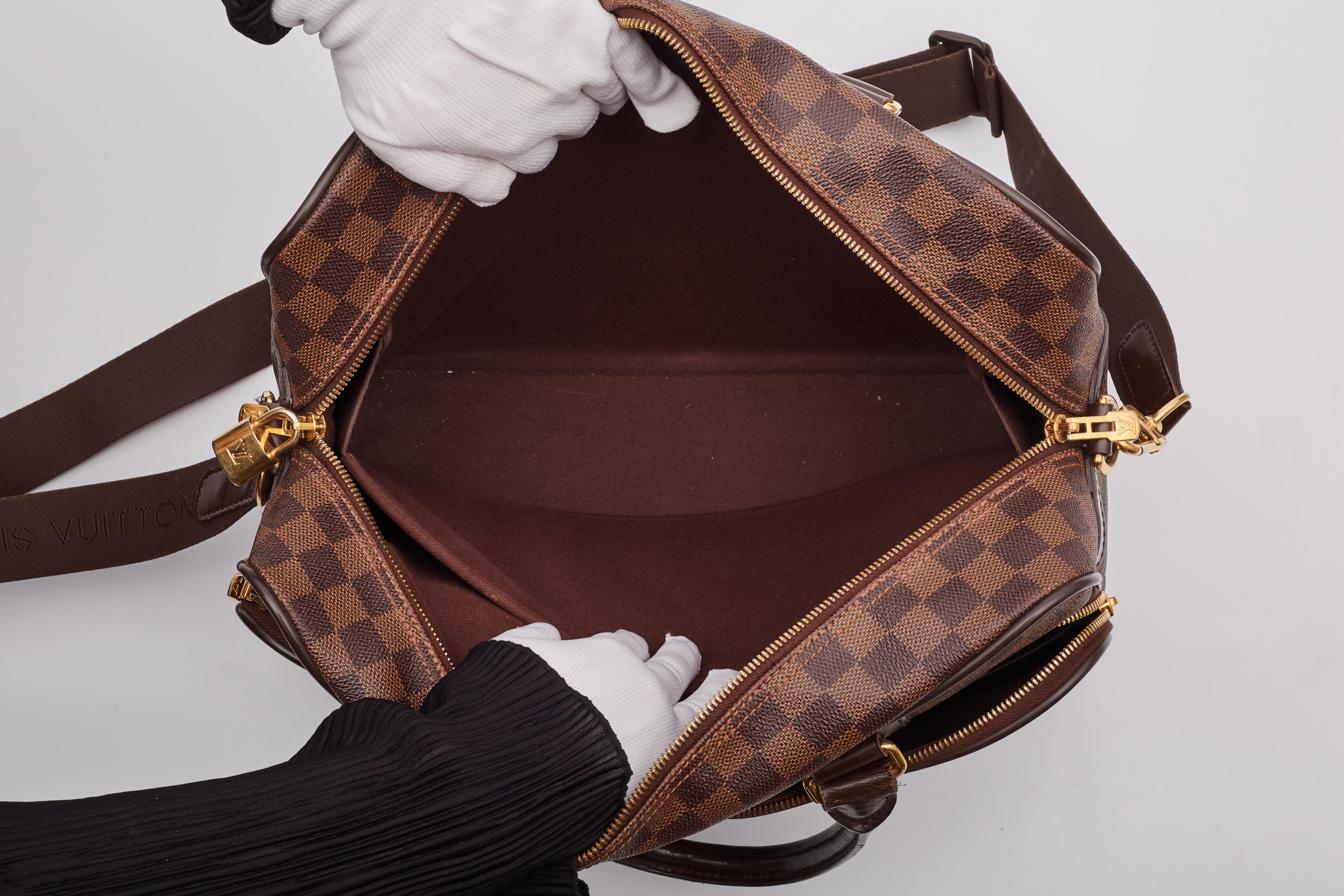 Louis Vuitton Damier Ebene Icare Book Messenger Bag For Sale 3