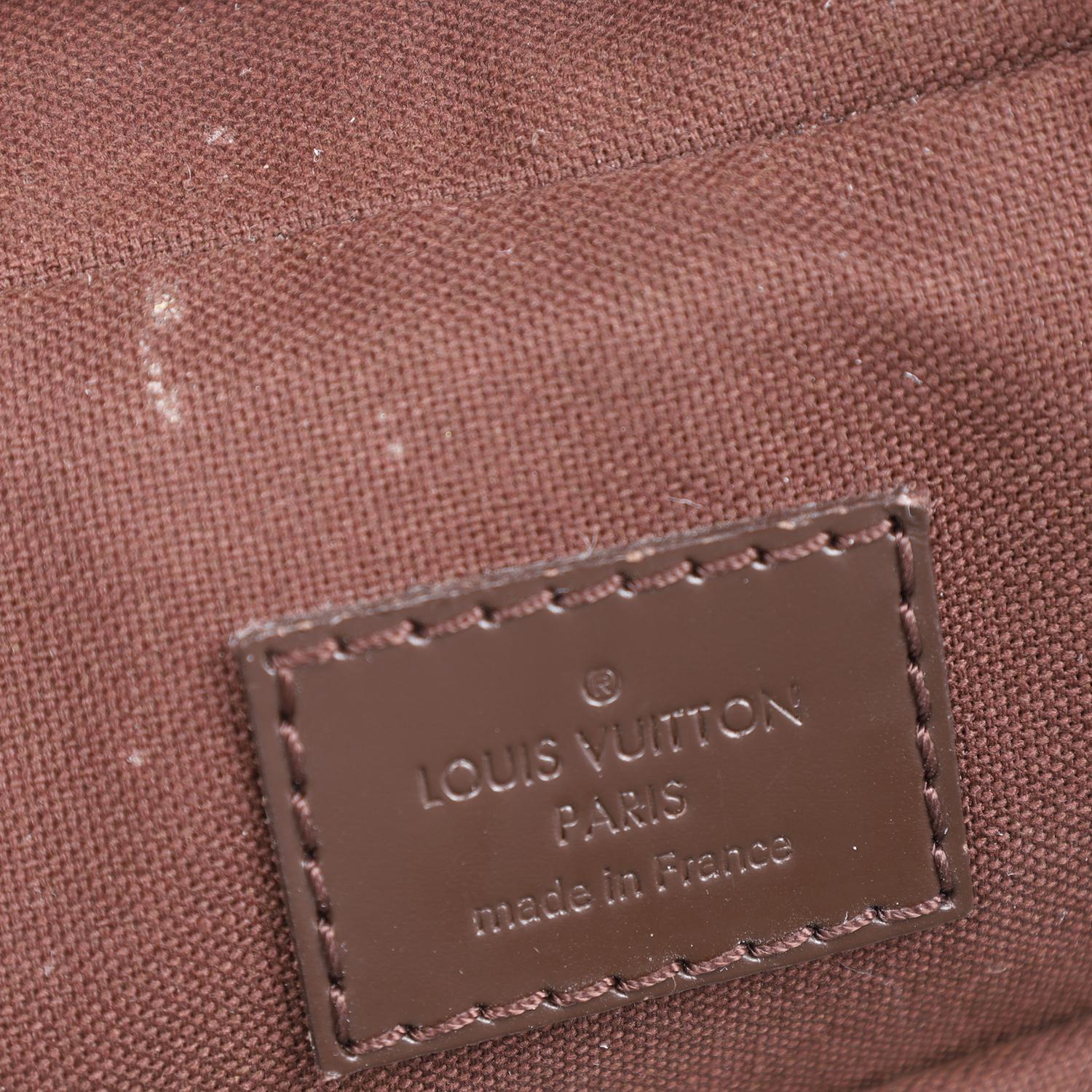 Louis Vuitton Damier Ebene Icare Messenger Bag For Sale 9