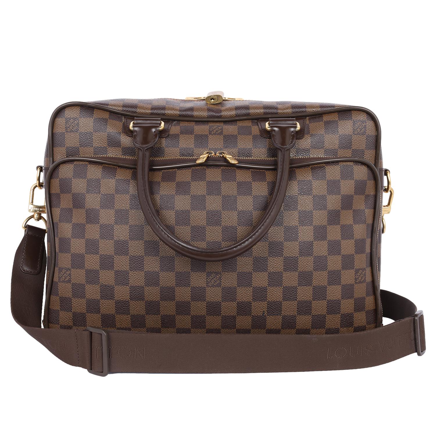 Louis Vuitton Damier Ebene Icare Messenger Bag For Sale 4