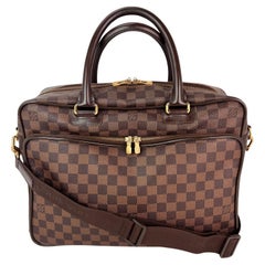 Louis Vuitton Damier Ebene Icare Weekender Briefcase Men's Bag