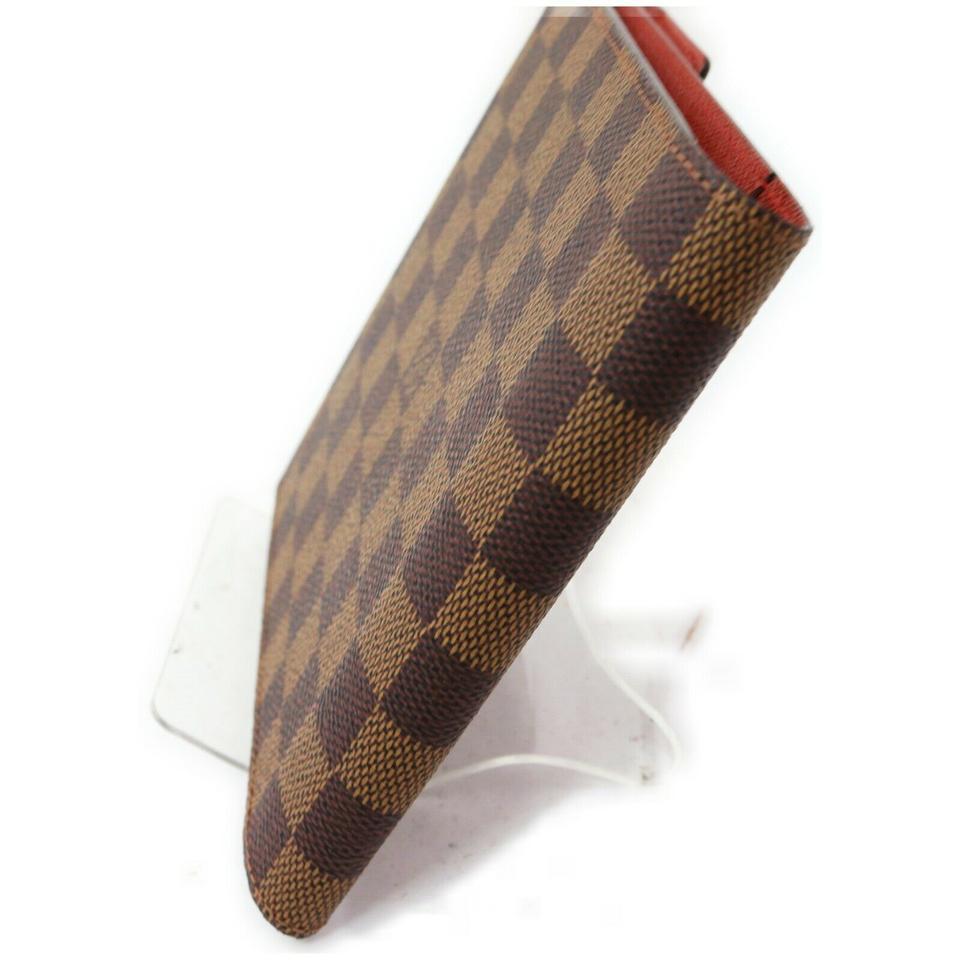 Louis Vuitton Damier Ebene Japan 20th Anniversary CD Case Wallet Case 862738 In Good Condition In Dix hills, NY