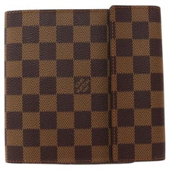 Vintage Louis Vuitton Damier Ebene Japan 20th Anniversary CD Case Wallet Case 862738
