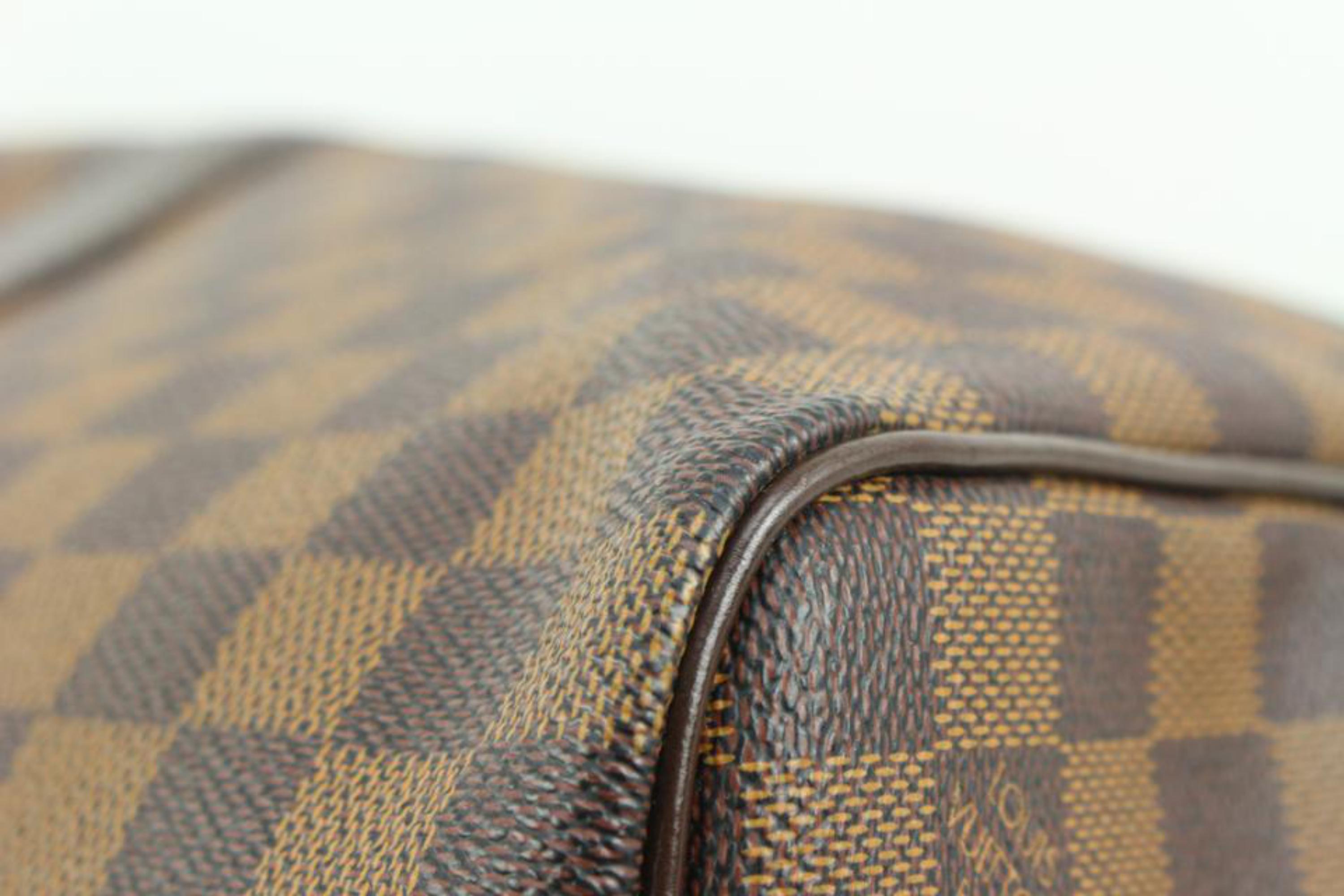 Louis Vuitton Damier Ebene Keepall 50 Duffle Bag 6lz425s 1