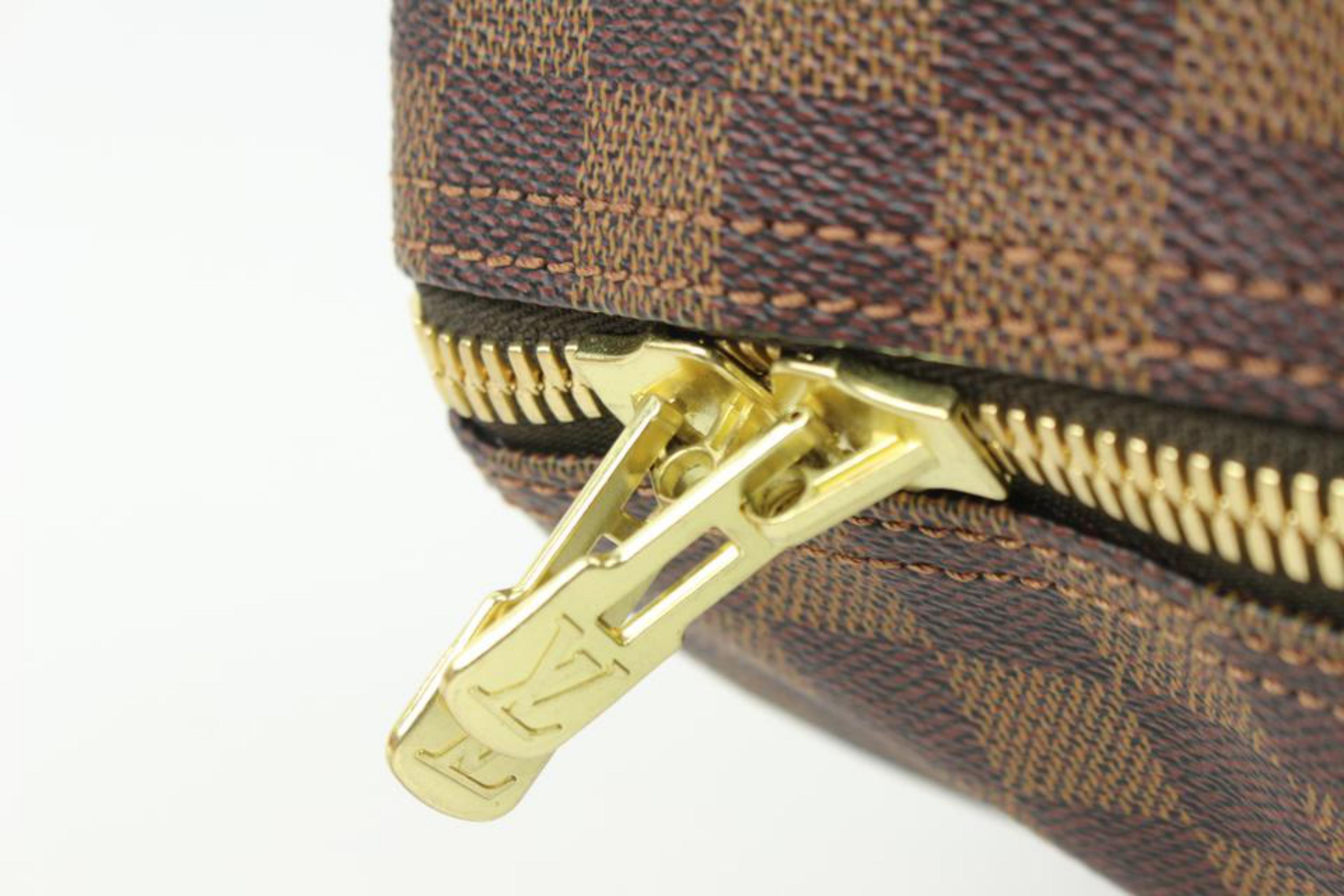 Women's Louis Vuitton Damier Ebene Keepall 50 Duffle bag 82lv39s For Sale