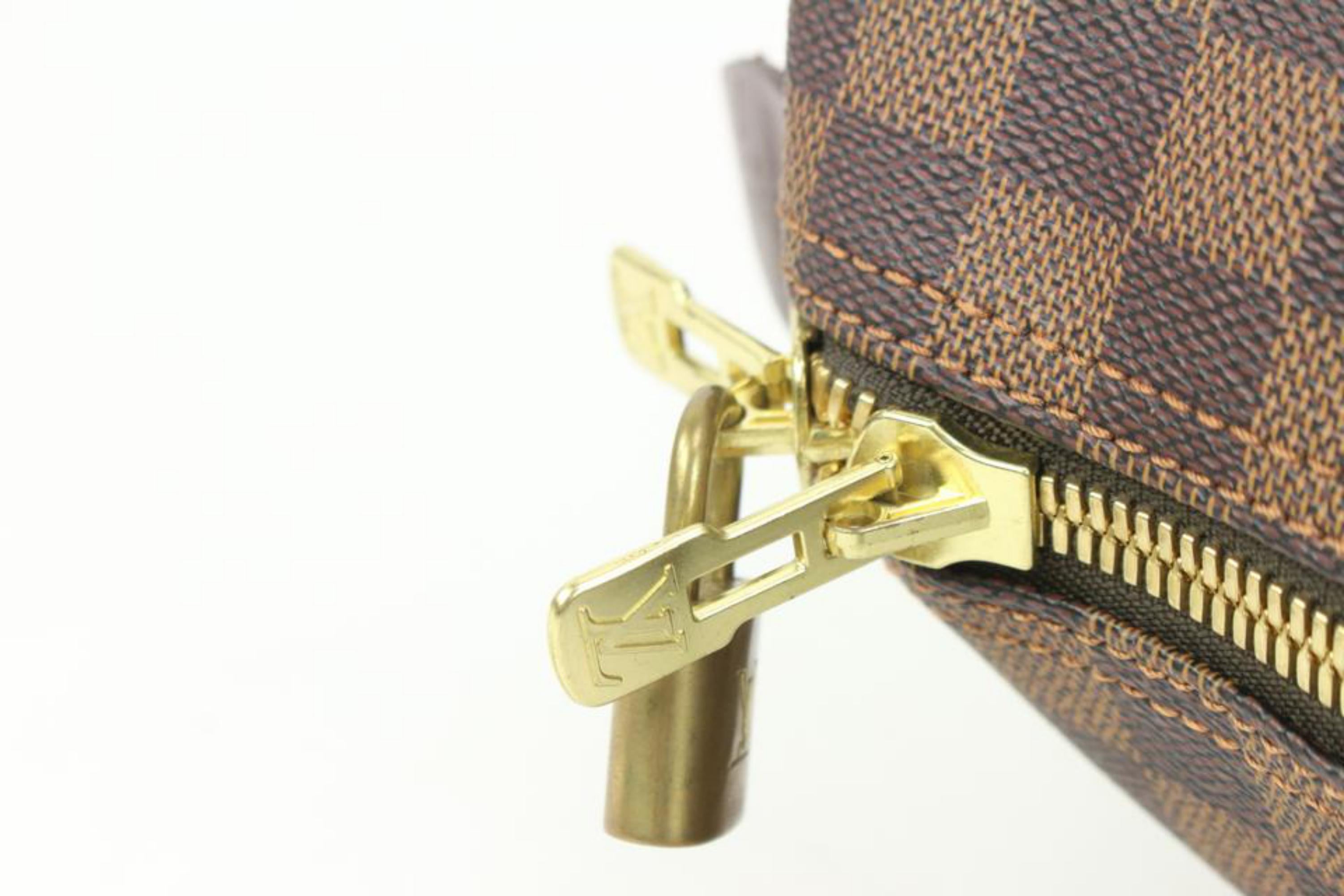 Louis Vuitton Damier Ebene Keepall 50 Duffle Travel Bag 41lk75 For Sale 3