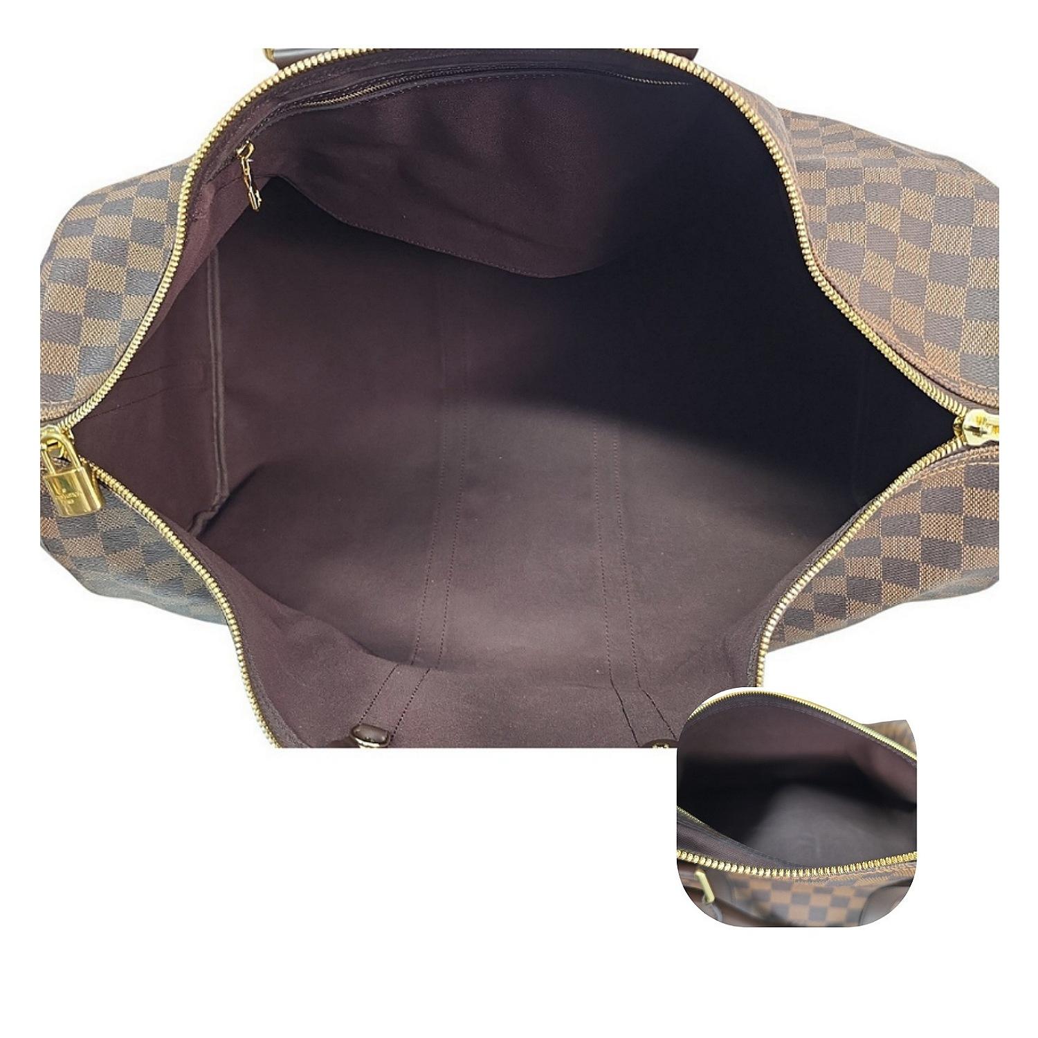 Louis Vuitton Damier Ebene Keepall Bandoulière 55 Duffel 1