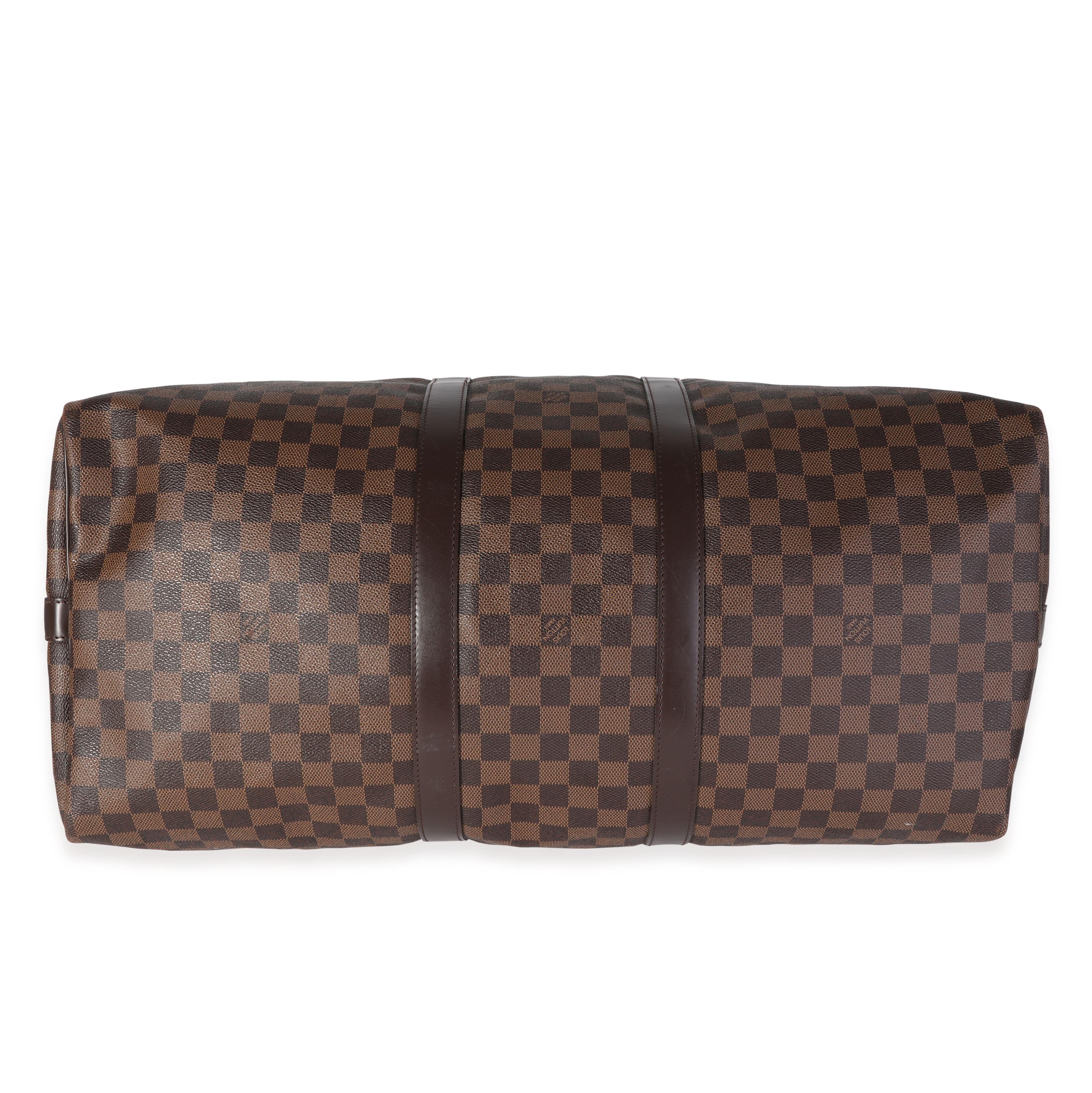 Louis Vuitton Damier Ebene Keepall Bandoulière 55 1