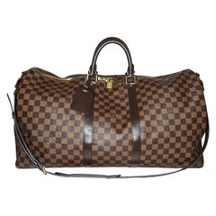 Louis Vuitton Damier Ebene Keepall Bandoulière 55