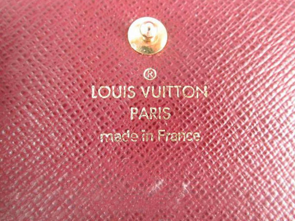 Brown Louis Vuitton Damier Ebene Limited Multicles 218379 For Sale