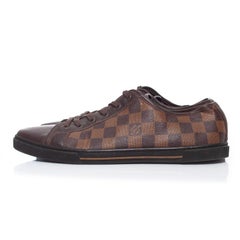 Louis Vuitton, Damier ebene low canvas trainers
