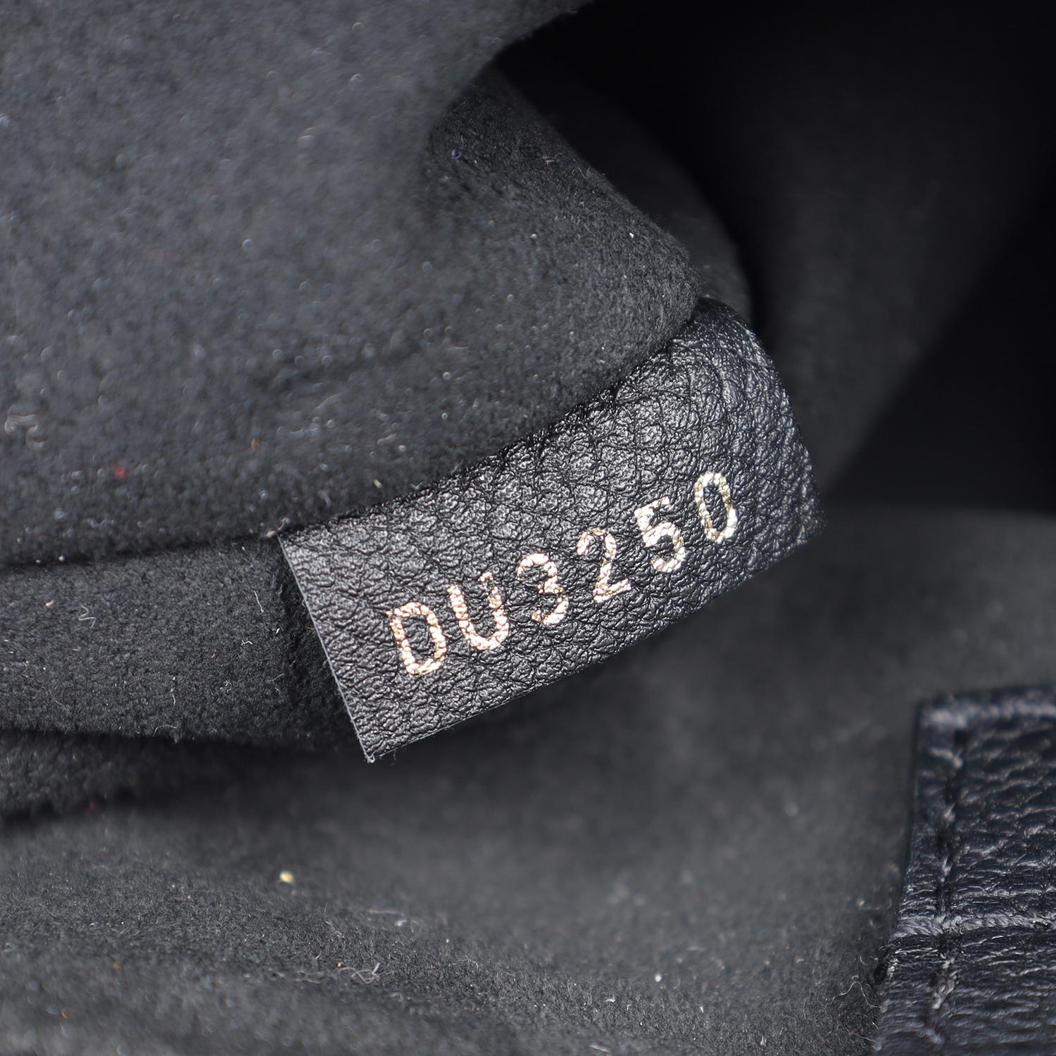 Louis Vuitton Damier Ebene LV Riverside Shoulder Bag Black For Sale 9