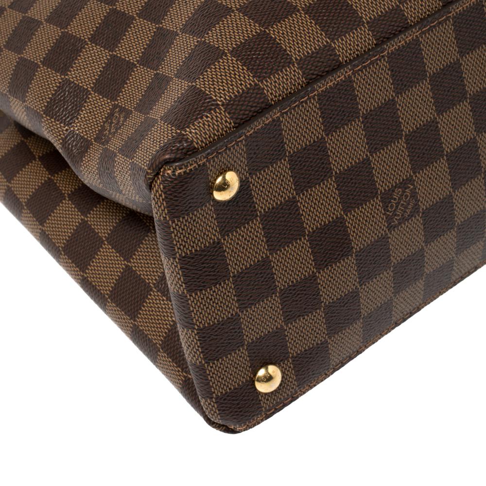 Damier Ebene LV Riverside Tragetasche von Louis Vuitton 1