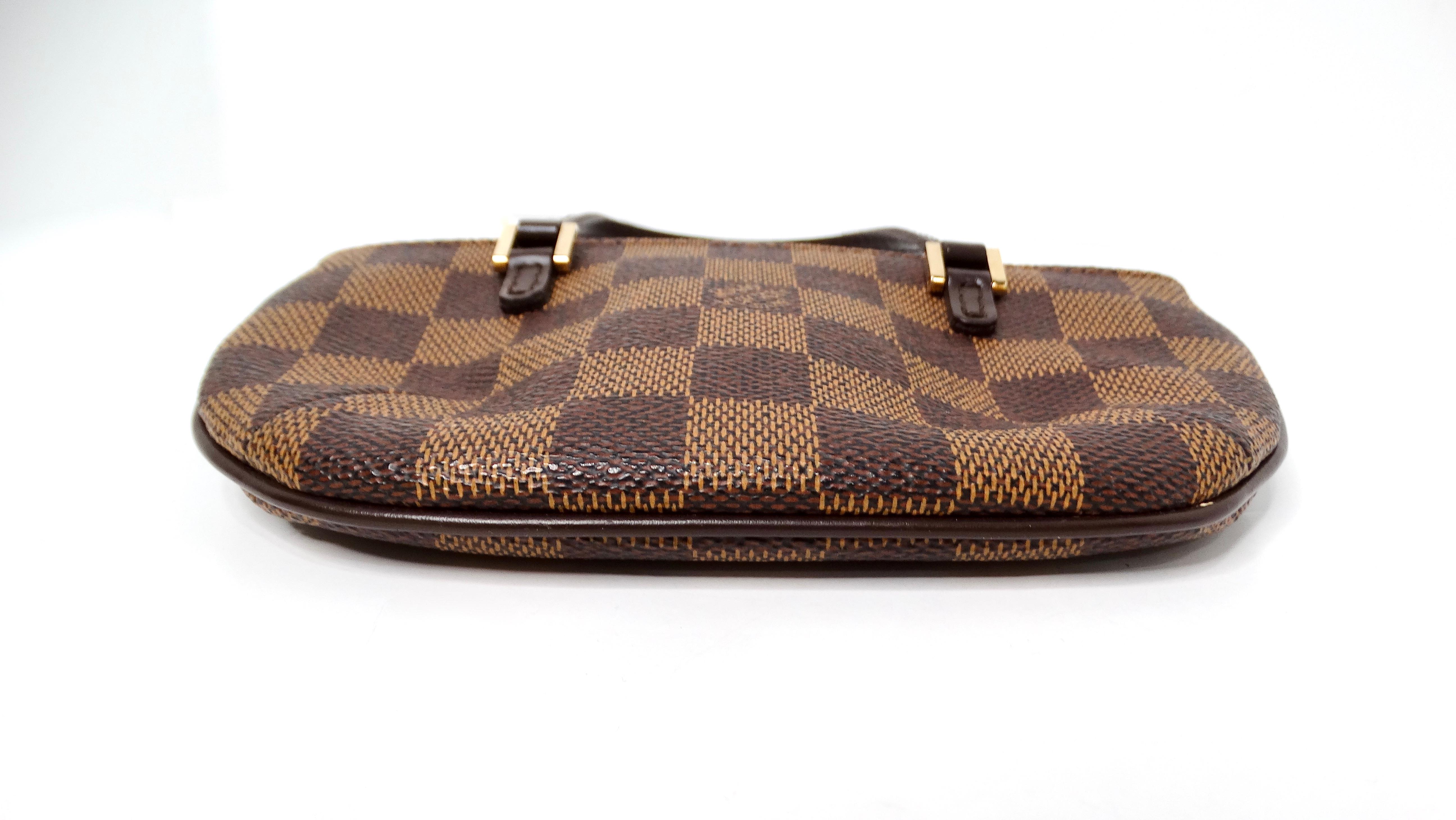 Women's Louis Vuitton Damier Ebene Manosque GM Pochette For Sale