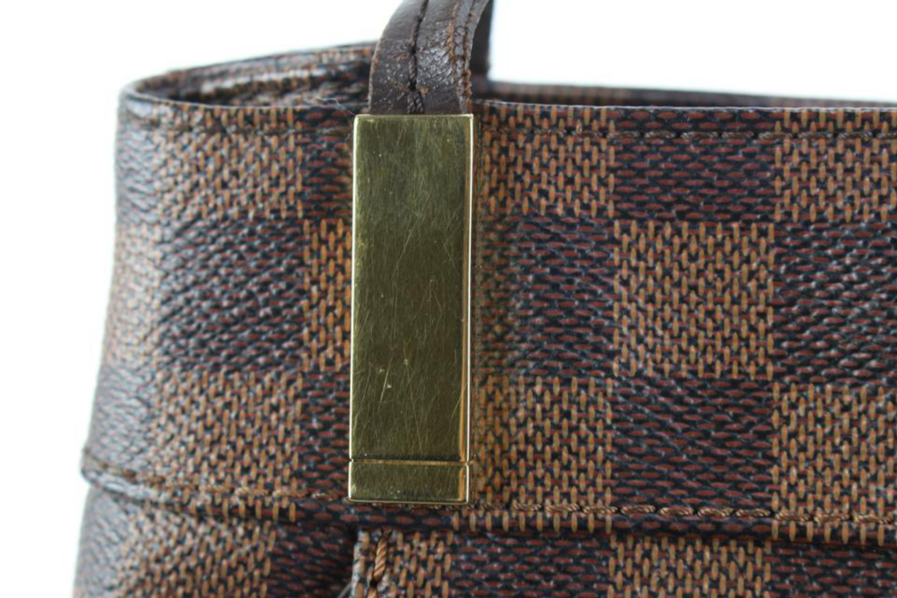 Brown Louis Vuitton Damier Ebene Marylebone PM Shoulder Bag Tote 39lk427s For Sale
