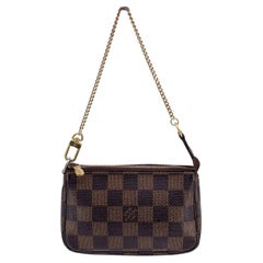 Louis Vuitton Damier Ebene Mini Pochette Accessoires Pouch Tasche