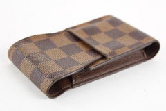 Louis Vuitton Damier Ebene Mobile Etui Phone Case or Cigarette Holder 16lvs1228