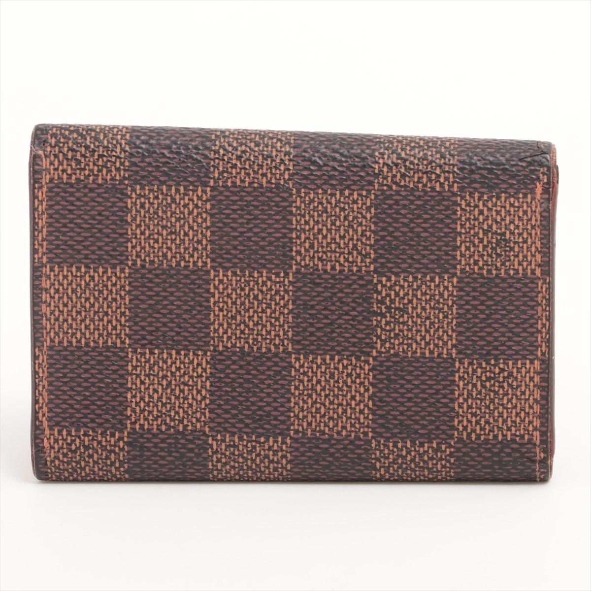 Louis Vuitton Damier Ebene Multiclés 6 Key Case In Good Condition For Sale In Indianapolis, IN
