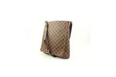 Louis Vuitton Damier Ebene Musette Salsa GM Crossbody Flap Bag 58lv23s