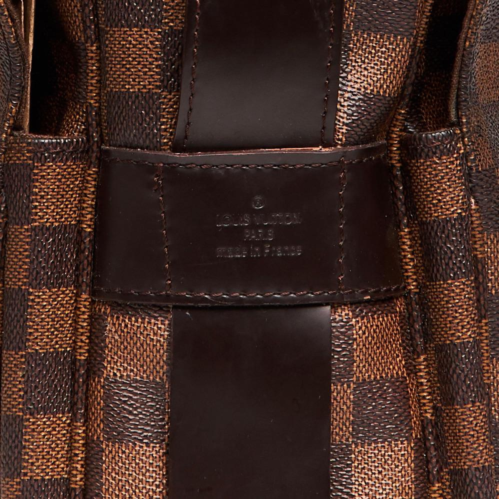 Bolso Mensajero Louis Vuitton Damier Ebene Naviglio (2017) en venta 1