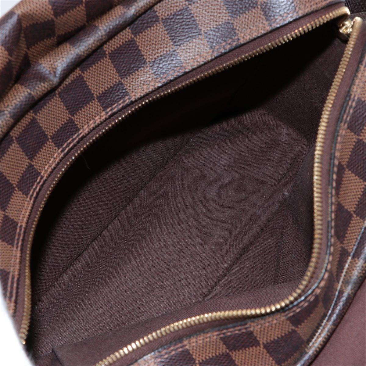Gray Louis Vuitton Damier Ebene Naviglio Messenger Bag For Sale