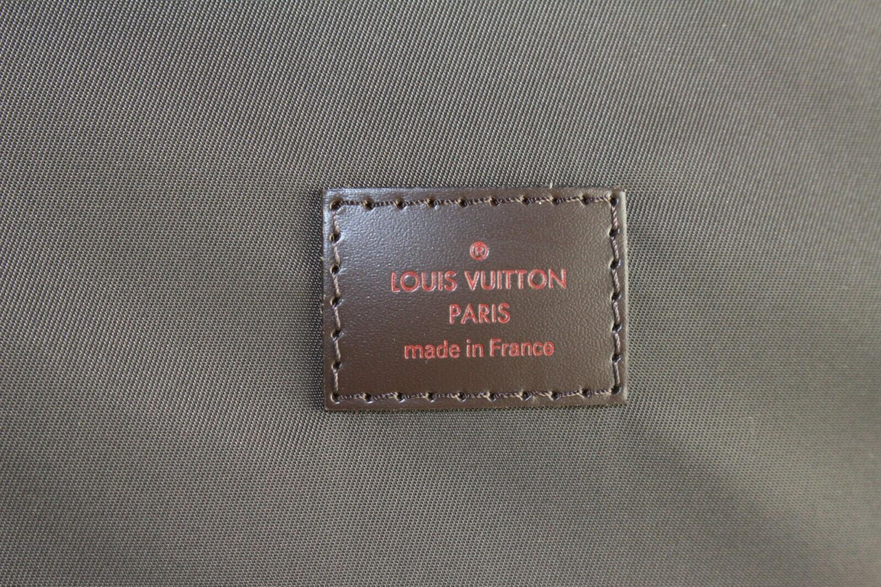 Louis Vuitton Damier Ebene Neo Eole 55 Rolling Convertible Duffle 2LVJ0119 For Sale 1