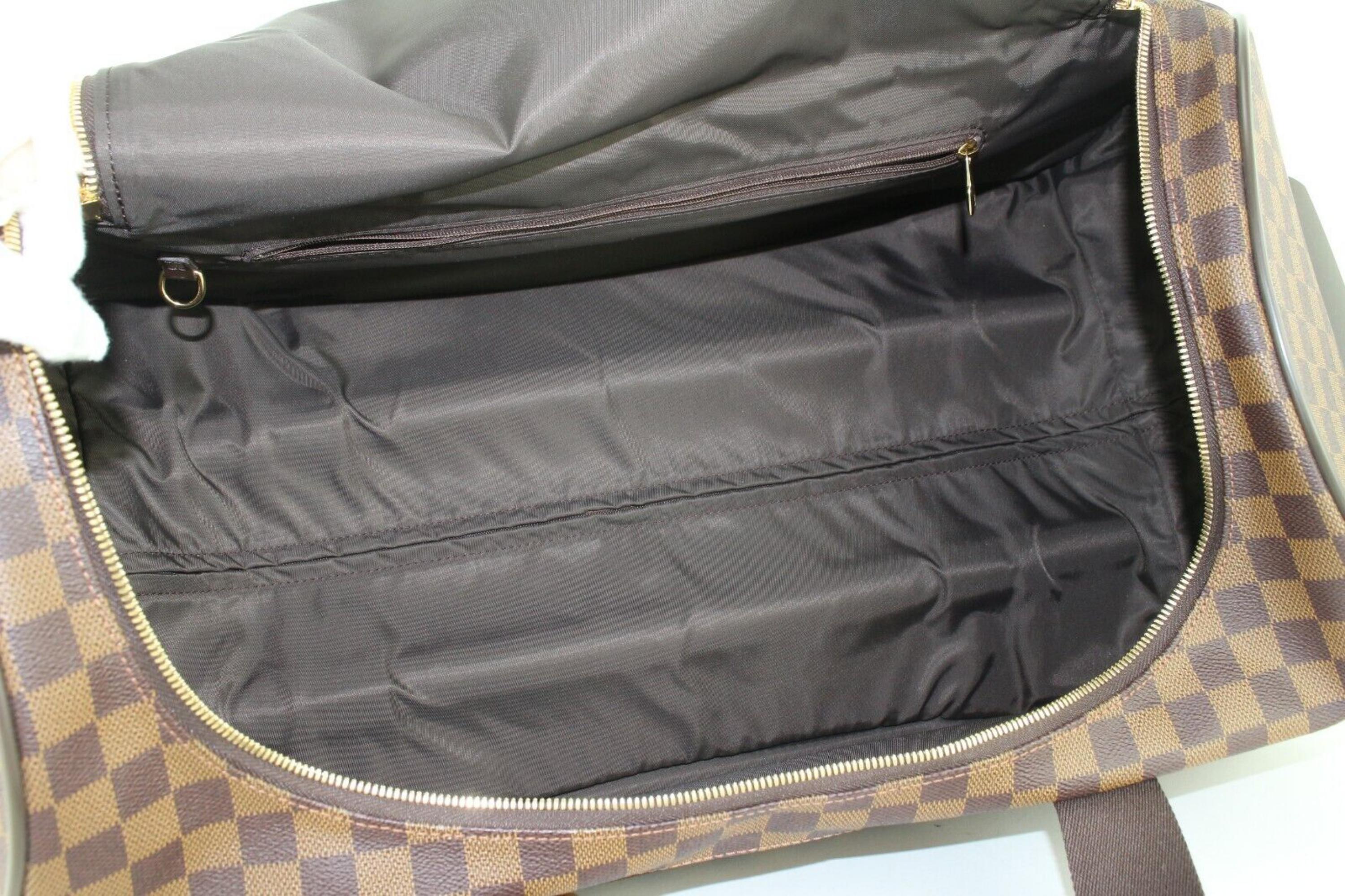 Louis Vuitton Damier Ebene Neo Eole 55 Rolling Convertible Duffle 2LVJ0119 For Sale 2