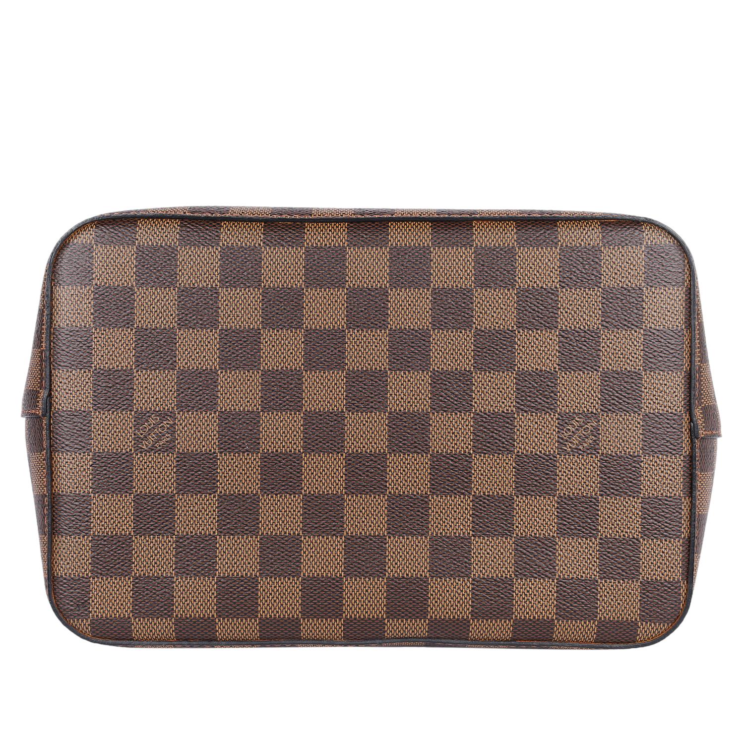 LOUIS VUITTON Damier Ebene Neonoe MM Safran en venta 5