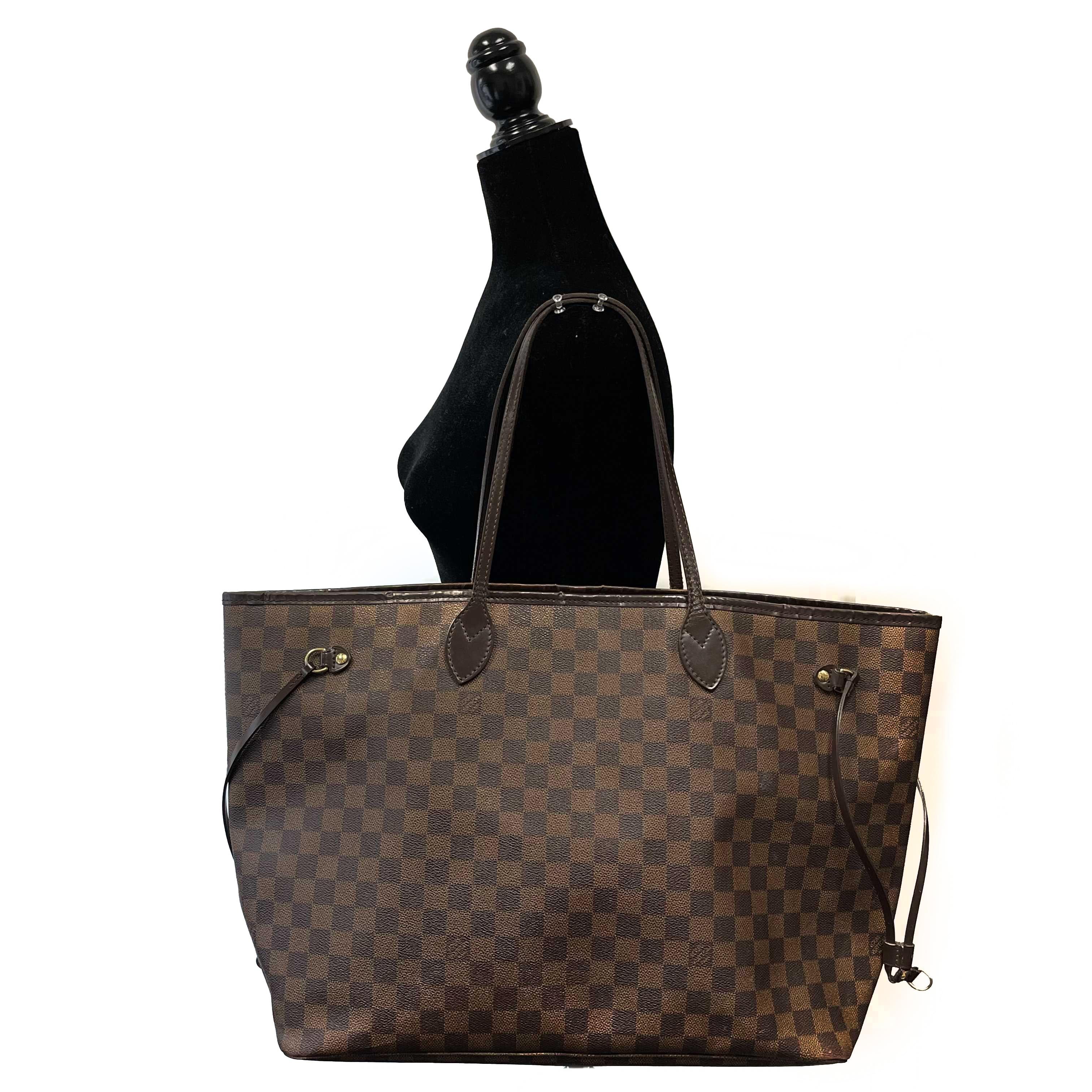 	Louis Vuitton - Damier Ebene Neverfull GM - Brown Tote For Sale 6