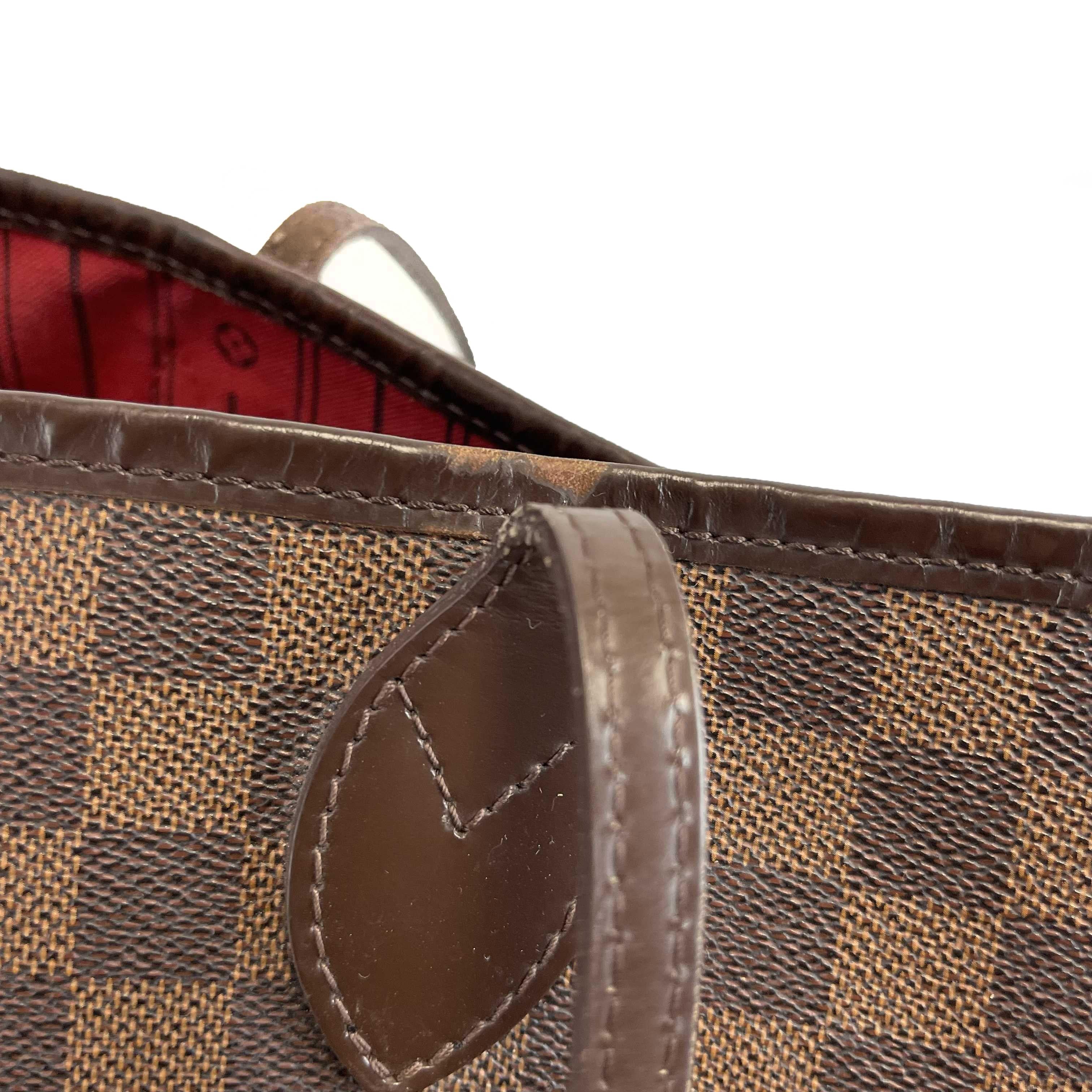 	Louis Vuitton - Damier Ebene Neverfull GM - Brown Tote For Sale 8
