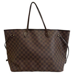 Used 	Louis Vuitton - Damier Ebene Neverfull GM - Brown Tote