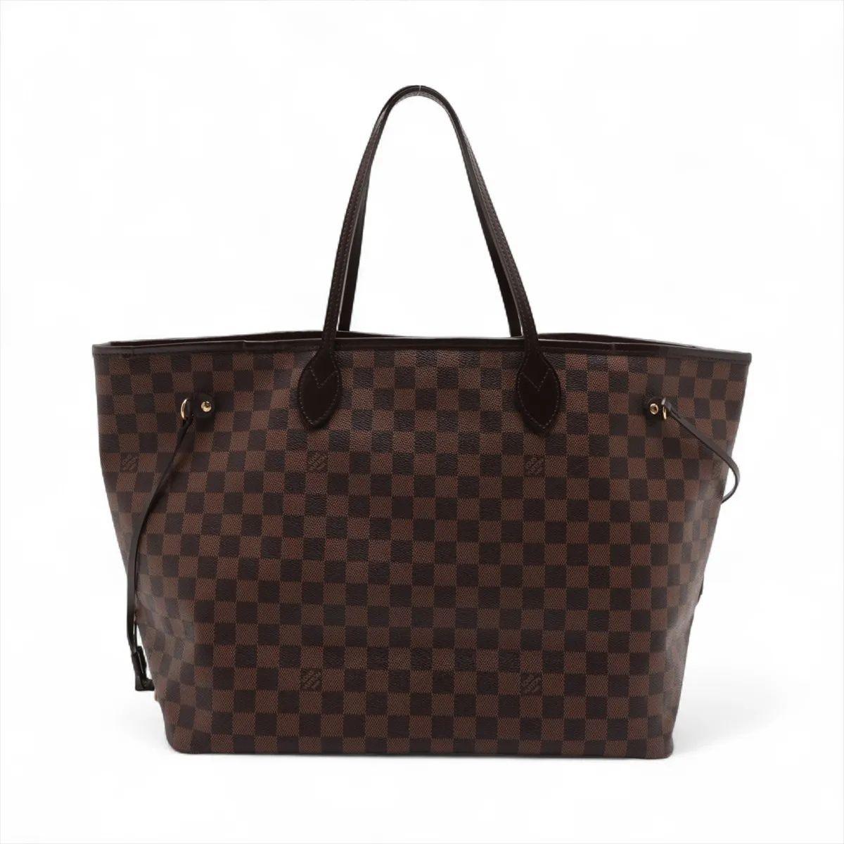 Nero Louis Vuitton Damier Ebene Neverfull GM in vendita