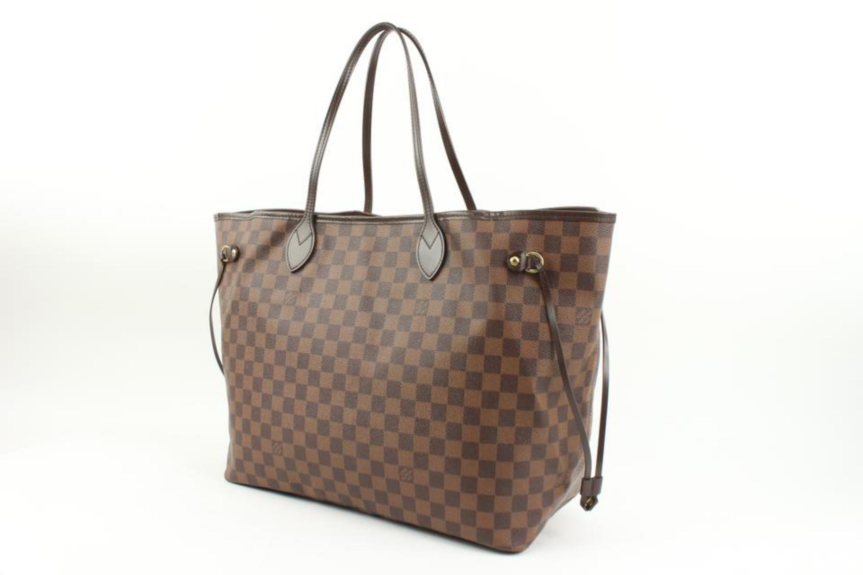 Louis Vuitton Damier Ebene Neverfull GM Tote Bag 29lv223s For Sale 5