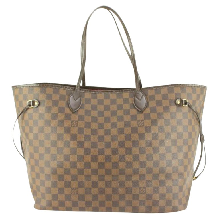 Used Louis Vuitton neverfull gm / LARGE - LEATHER