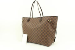 Louis Vuitton Damier Ebene Neverfull GM Tote Bag 83lv33s