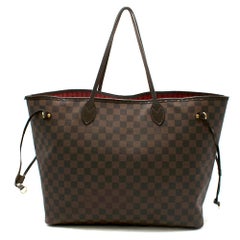 Louis Vuitton Damier Ebene Neverfull GM Tote