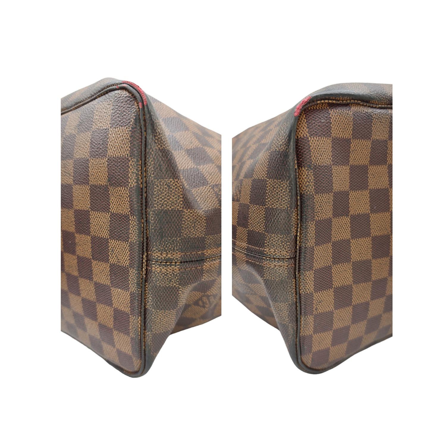 Louis Vuitton Damier Ebene Neverfull GM con bolsa 3