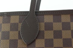 Louis Vuitton Damier Ebene Neverfull MM Tote 2lv89s