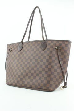 Louis Vuitton Damier Ebene Neverfull MM Tote Bag 1LV1228