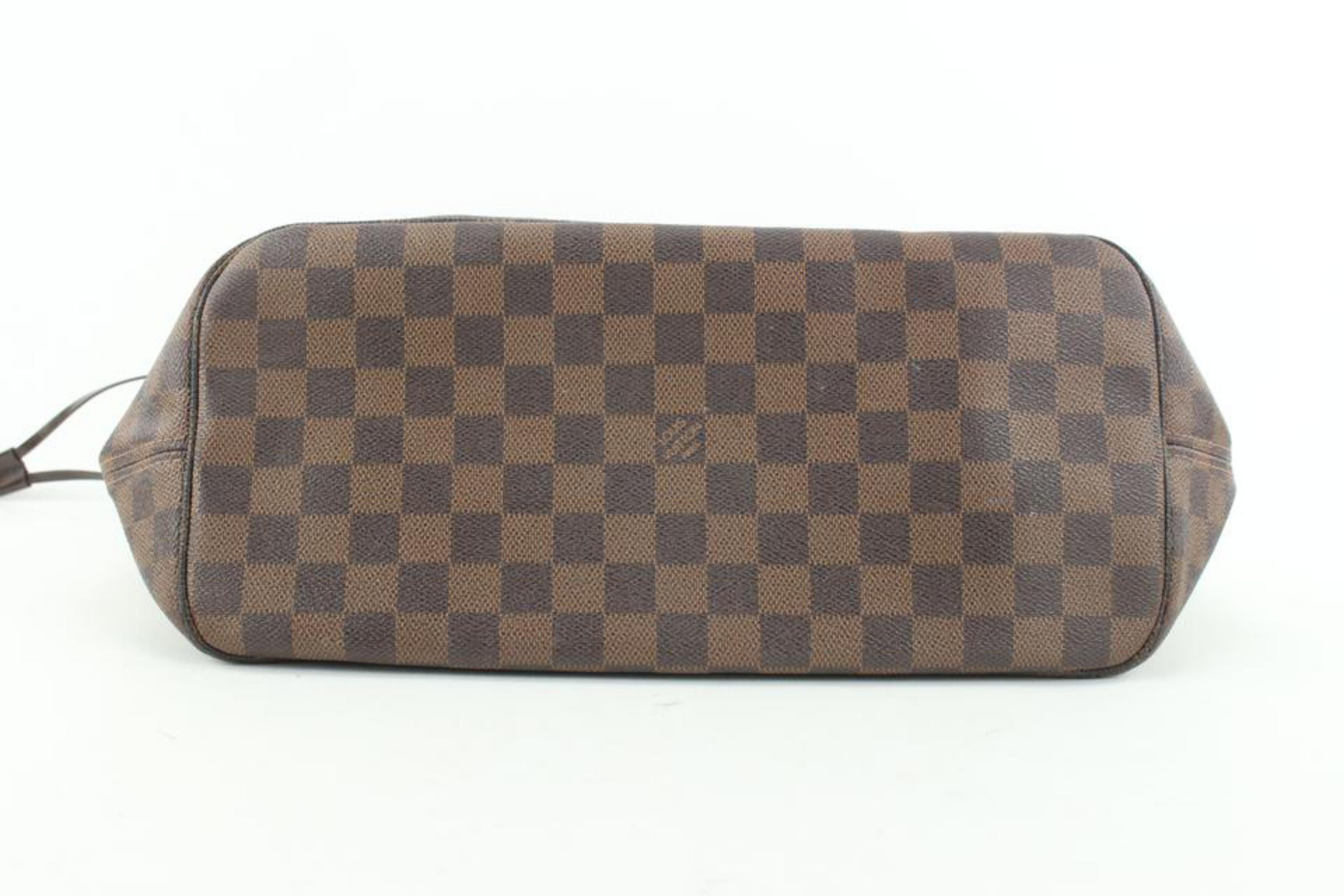 Louis Vuitton Damier Ebene Neverfull MM Tote Bag 1LV1228 For Sale 3