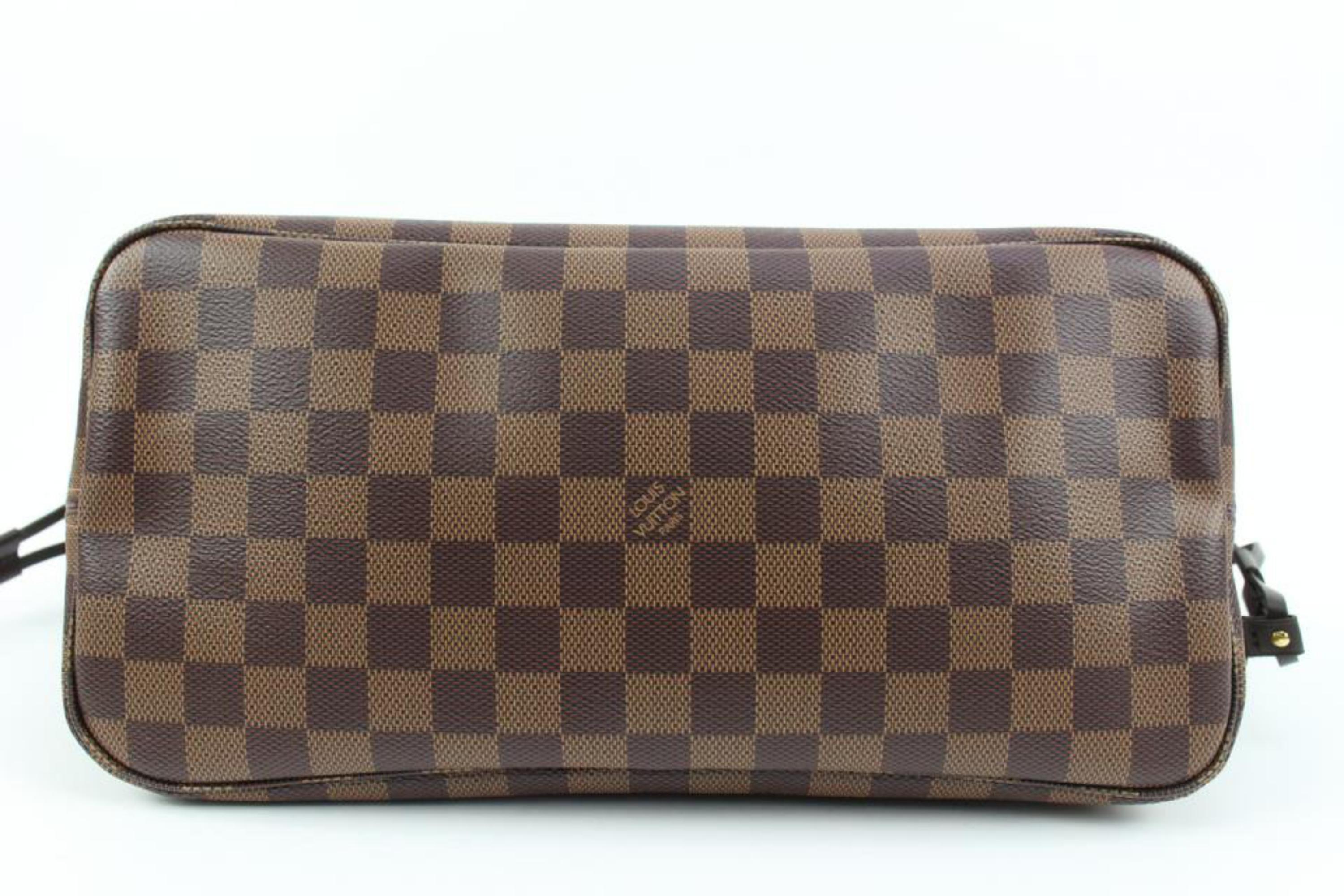 Louis Vuitton Damier Ebene Neverfull MM Tote Bag 26lv217s 4