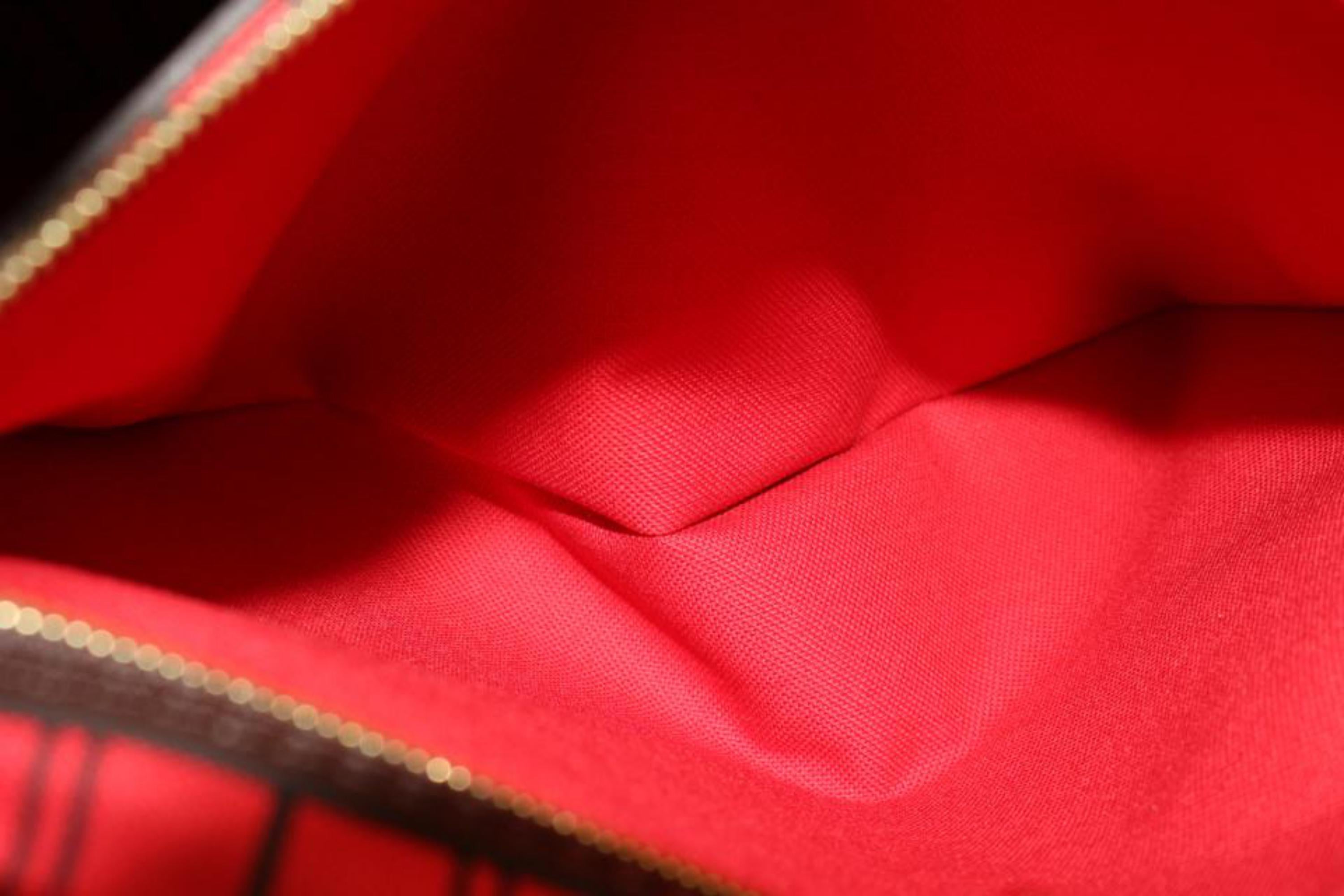 Louis Vuitton Damier Ebene Neverfull MM Tote Bag 26lv217s 1