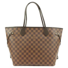 Louis Vuitton Damier Ebene Neverfull MM Tote Bag 26lv217s